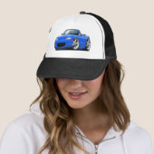 1999-05 Miata Blue Car Trucker Pet (In situ)