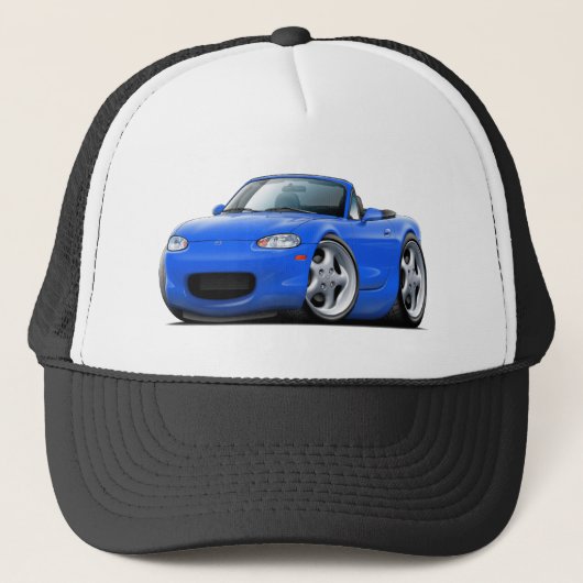 1999-05 Miata Blue Car Trucker Pet (Voorkant)