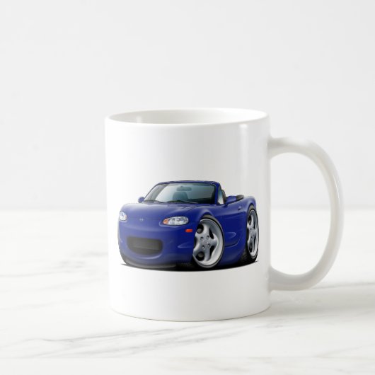 1999-05 Miata Dark Blue Car Koffiemok (Rechts)