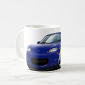 1999-05 Miata Dark Blue Car Koffiemok (Voorkant links)