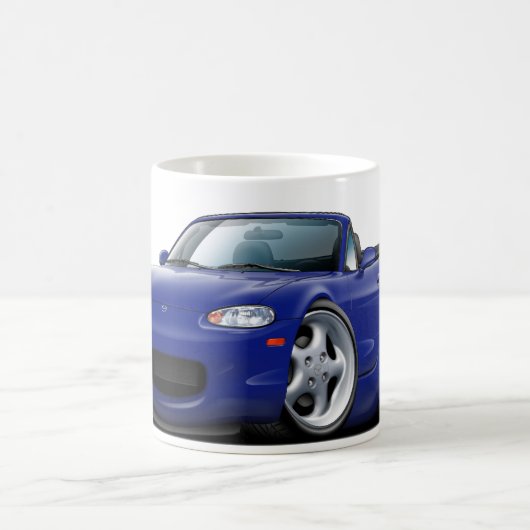 1999-05 Miata Dark Blue Car Koffiemok (Center)
