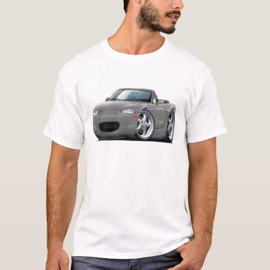 1999-05 Miata Gray Car T-shirt (Voorkant)