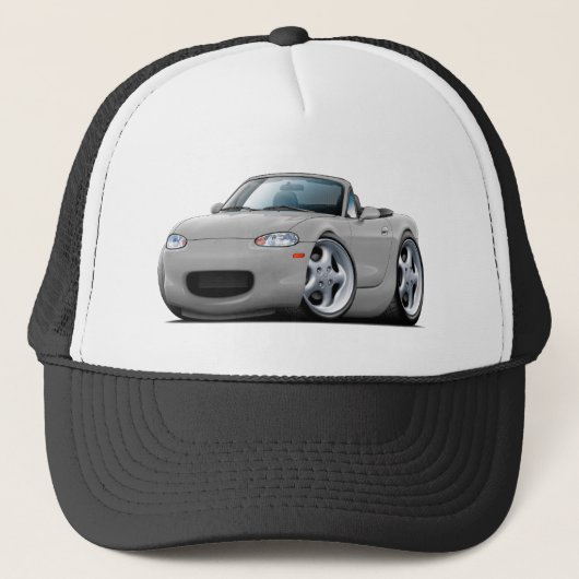 1999-05 Miata Silver Car Trucker Pet (Voorkant)