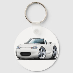 1999-05 Miata Witte auto Sleutelhanger