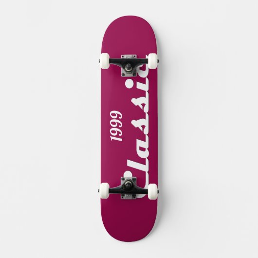 1999 20e verjaardag Classic Persoonlijk Skateboard (Voorkant)