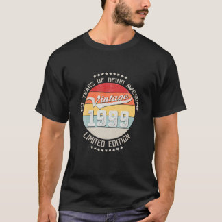  1999 23rd Birthday Gift 23 jaar geleden T-shirt
