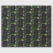 1999 Geboortejaar Trivia Cadeaupapier (Vlak)