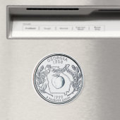 1999 Georgia State Quarter magneet (Insitu (Vaatwasser))