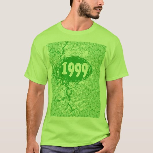 1999 - Groene Crack  retro - T-shirt (Voorkant)