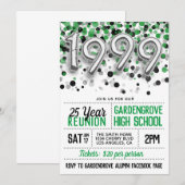 1999 High School College Reunion Uitnodiging (Voorkant / Achterkant)