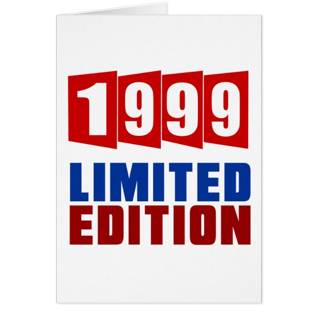1999 Limited Edition (Voorkant)