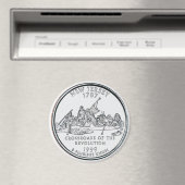 1999 New Jersey State Quarter magneet (Insitu (Vaatwasser))