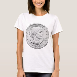 1999 Susan B. Anthony Dollar Producten T-shirt