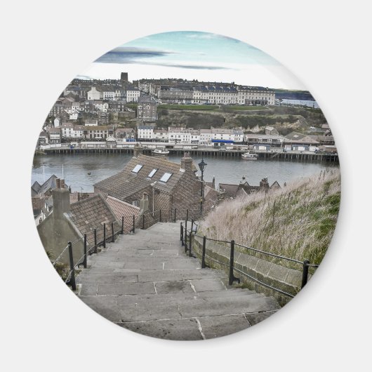 199 stappen Whitby Magneet (Voorkant)