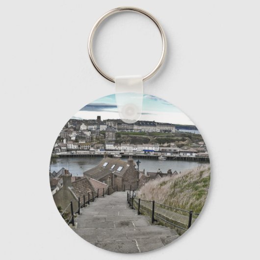 199 stappen Whitby Sleutelhanger (Voorkant)