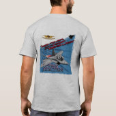 199e FS met Rapto - lichtgekleurd T-shirt (Achterkant)