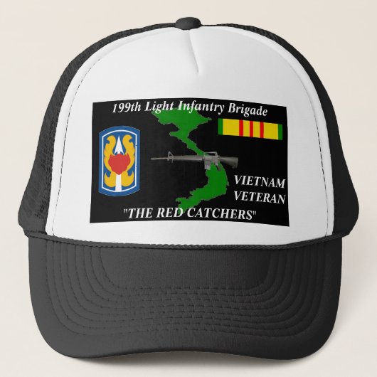 199e Lichte infanteriebrigade "The Red Catchers" P Trucker Pet (Voorkant)