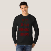19-0? GA BABY MANNEN! T-SHIRT (Voorkant volledig)