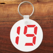 19 19 digitale alarmklok sleutelhanger (Voorkant)