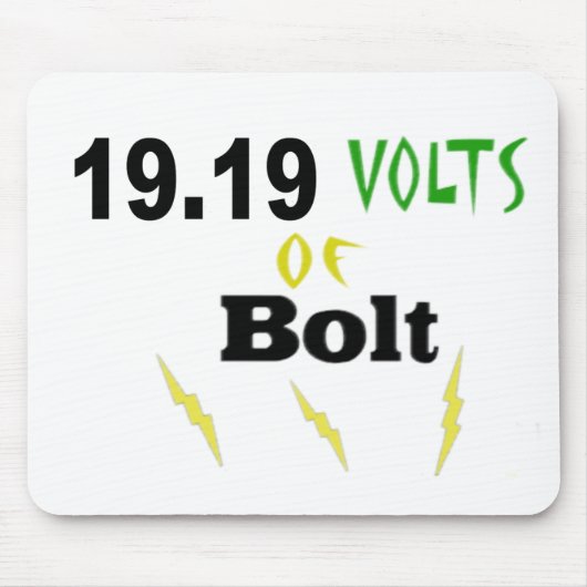 19,19 voltz muismat (Voorkant)