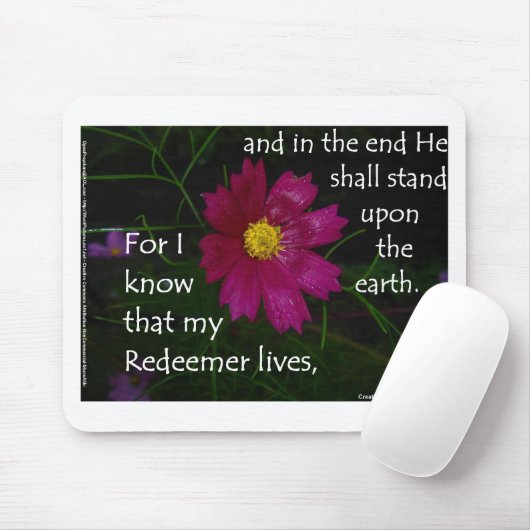 19:25 weet ik dat mijn dominee leeft! muismat (Met muis)