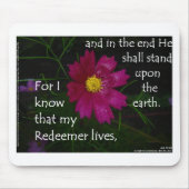 19:25 weet ik dat mijn dominee leeft! muismat (Voorkant)