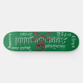 19.5 Ack Blops-BoneHead!-Shack Bslaap Squadron Skateboard (Horizontaal)
