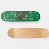 19.5 Ack Blops-BoneHead!-Shack Bslaap Squadron Skateboard (Horizontaal)