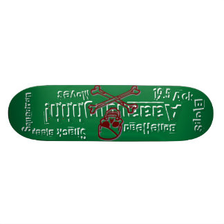 19.5 Ack Blops-BoneHead!-Shack Bslaap Squadron Skateboard