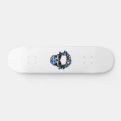 19,7 cm Medhi34 Skull-skateboard Persoonlijk Skateboard (Horizontaal)