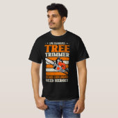 19.Arborist voor een boomtrimmer T-shirt (Voorkant volledig)