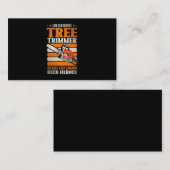 19.Arborist voor een boomtrimmer Visitekaartje (Voorkant / Achterkant)