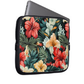 #19 Bloemen patroon Laptop Sleeve (Voorkant Rechts)