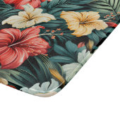 #19 Bloemen patroon Snijplank (Hoek)