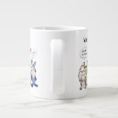 19 Cartoon Bunderful Bunny Rabbits Custom Mok (Achterkant)