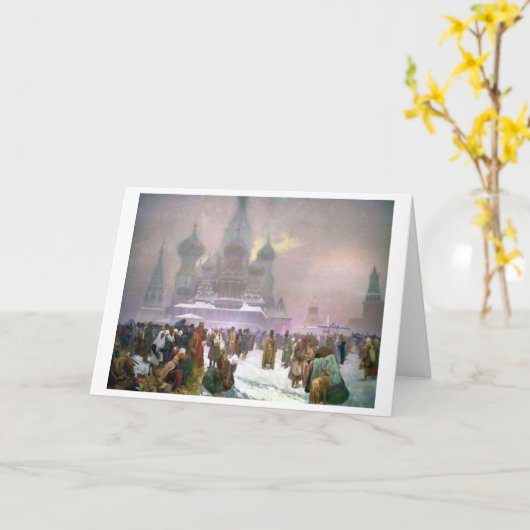 #19 De afschaffing van het Serfdom in Rusland, Muc Kaart (Gele Bloem)