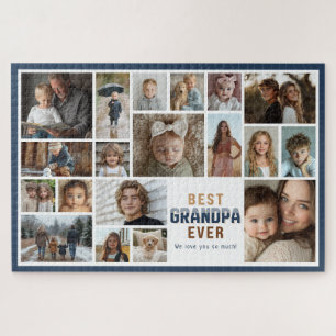 19 Fotocollage Beste Opa Ooit Legpuzzel