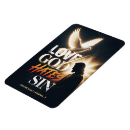 #19  God liefhebben zonde haten Magneet
