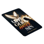 #19 God liefhebben zonde haten Magneet (Rechterzijde)