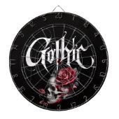 #19 Gotische pret Dartbord (Voorkant)
