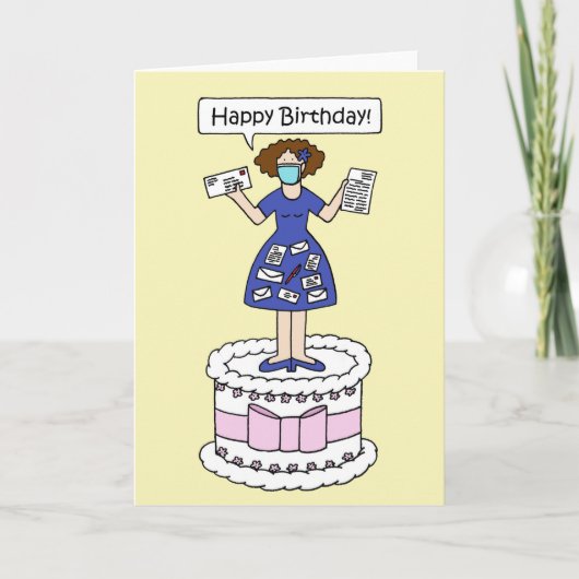 19 Happy Birthday Pen Pal Kaart (Voorkant)
