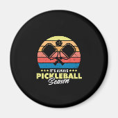 19.Het altijd Pickleball-seizoen Magneet (Voorkant)