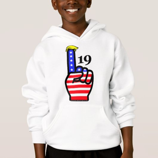 19 - Hoodie voor jongens (Voorkant)