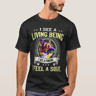 19 Ik Zie Een Levend Wezen Ik Zie Een Vriend Ik Vo T-shirt