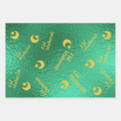 19-inch x 29-inch papierpakbladen, halfglanzend inpakpapier vel (Voorkant)