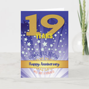 19 Jaar Hersteljubileum Vet Numeriek Kaart