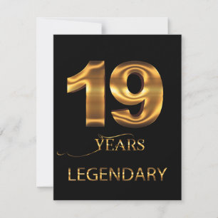 19 jaar legendarische kaart