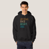 19 jaar oud Geweldige sinds 19 augustus 2003 Hoodie (Voorkant volledig)