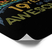 19 jaar oude 2003 19e verjaardag poster (Hoek)