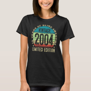 19 jaar oude jongens meisjes Teen 2004 19e bi T-shirt